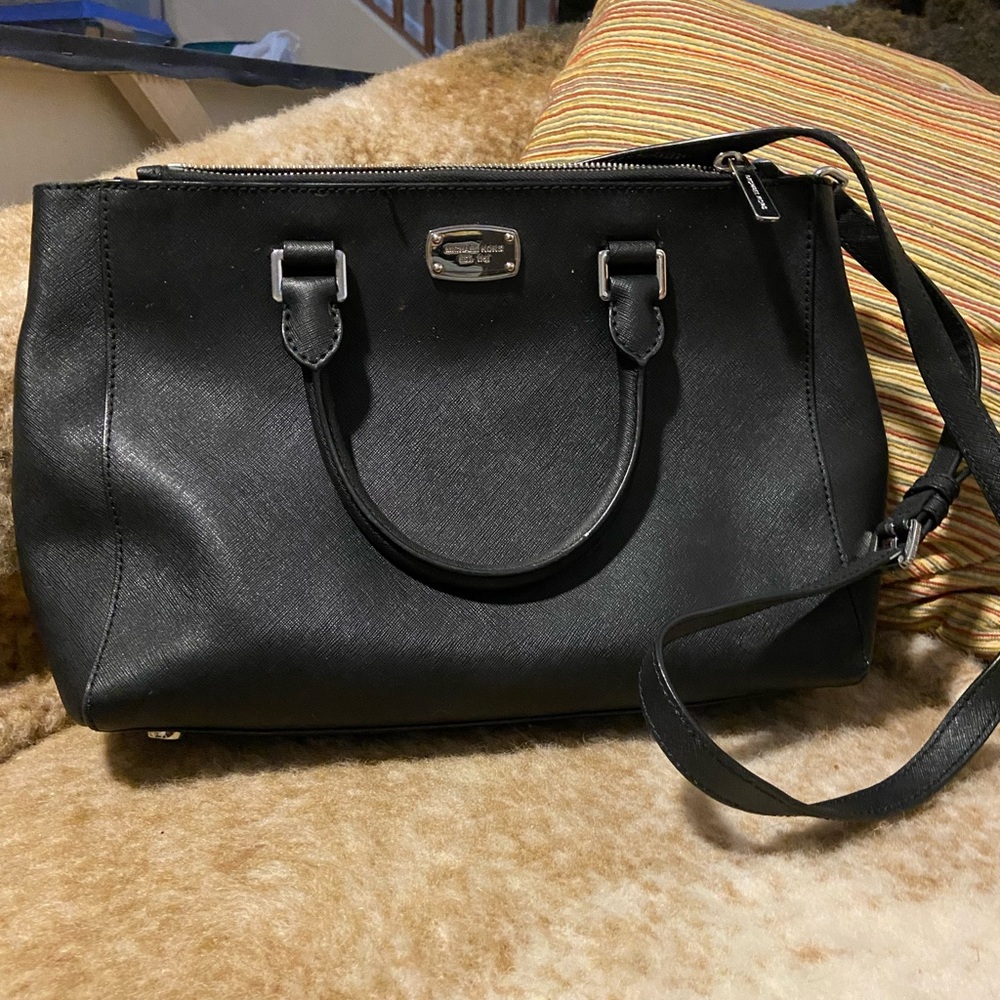 MICHAEL Michael Kors Black Satchel